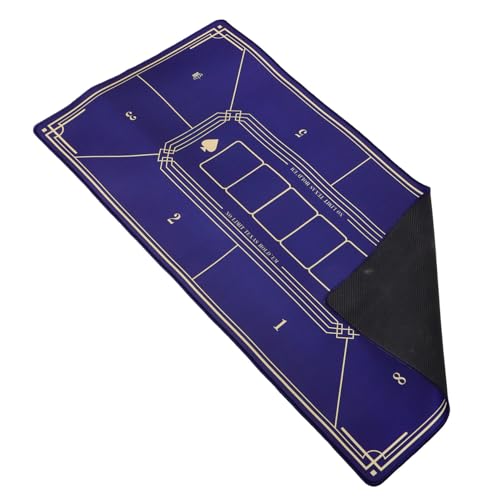INOOMP Pokermatte Pokertischplatte Pokerspielmatte Abdeckmatte für Pokertische Brettspiel Matte Pokerpad Pokerspielzubehör Poker-Tischdecke Gaming-Tischabdeckung Segeltuch Blau INOOMP Pokermatte Pokertischplatte Pokerspielmatte Abdeckmatte für Pokertische Brettspiel Matte Pokerpad Pokerspielzubehör Poker-Tischdecke Gaming-Tischabdeckung Segeltuch Blau von INOOMP