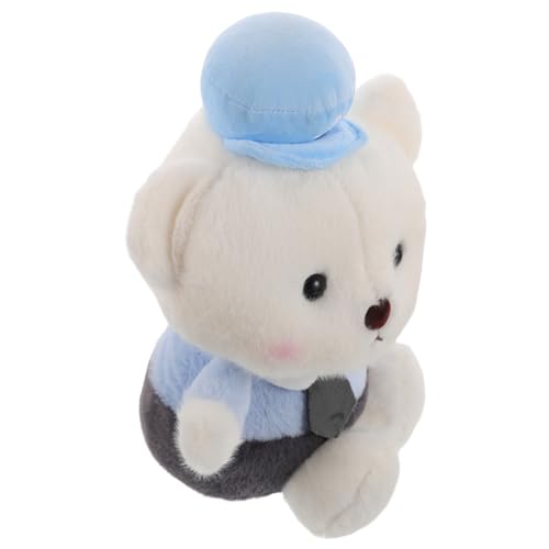 INOOMP Polizeibär Huggable Bear -Kissen Krankenschwester Plüschtier Plüschtiere tragen Valentinstag Umarmung Tiere Strumpffüller für Niedlicher Bärenplüsch Sky-Blue INOOMP Polizeibär Huggable Bear -Kissen Krankenschwester Plüschtier Plüschtiere tragen Valentinstag Umarmung Tiere Strumpffüller für Niedlicher Bärenplüsch Sky-Blue von INOOMP