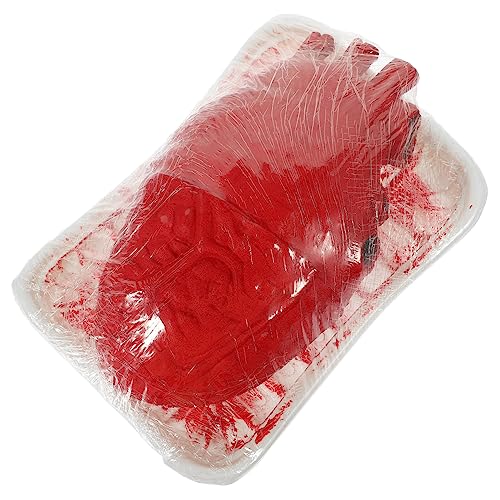 INOOMP Portable Body Organ Halloween Dekoration Realistisches Herz Requisite für Gruselpartys Teiliges für Halloween Events Langlebig und Sicher der Anwendung von INOOMP