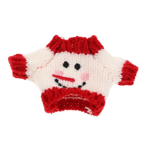 INOOMP Pulloverpuppe Mini-Pullover-Puppe Puppenkleidung verkleiden Sich Puppenverkleidungs ​​-Accessoire Puppen-Anziehpullover Puppenbekleidungszubehör DIY Puppenkleidung Plüsch von INOOMP