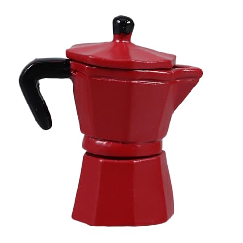 INOOMP Puppenhaus -Kaffeekanne Backzubehör für die Puppenhausküche Küchenzubehör für Puppenstuben Küchenrequisiten vorgeben -Kaffeekanne Legierung rot INOOMP Puppenhaus -Kaffeekanne Backzubehör für die Puppenhausküche Küchenzubehör für Puppenstuben Küchenrequisiten vorgeben -Kaffeekanne Legierung rot von INOOMP