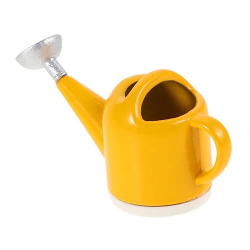 INOOMP Puppenhausdusche Puppenhaus-Miniaturen Kleiner Gießeimer Feengarten-Gießkanne Miniatur-Gießkanne Puppenhauszubehör Küchenzubehör für Puppenstuben Metall Yellow INOOMP Puppenhausdusche Puppenhaus-Miniaturen Kleiner Gießeimer Feengarten-Gießkanne Miniatur-Gießkanne Puppenhauszubehör Küchenzubehör für Puppenstuben Metall Yellow von INOOMP