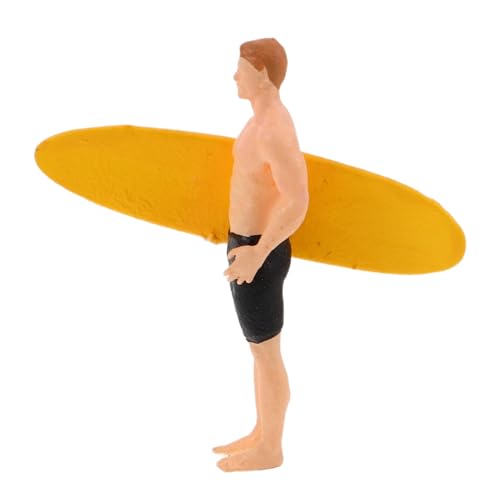 INOOMP Puppenmodell Realistisches Surf-Jungenspielzeug Sandstrandspielzeug für 1:64 Schwimmfiguren Strandspielzeug surfen Puppenhausdekoration am Strand Surfer-Strandspielzeug Harz INOOMP Puppenmodell Realistisches Surf-Jungenspielzeug Sandstrandspielzeug für 1:64 Schwimmfiguren Strandspielzeug surfen Puppenhausdekoration am Strand Surfer-Strandspielzeug Harz von INOOMP