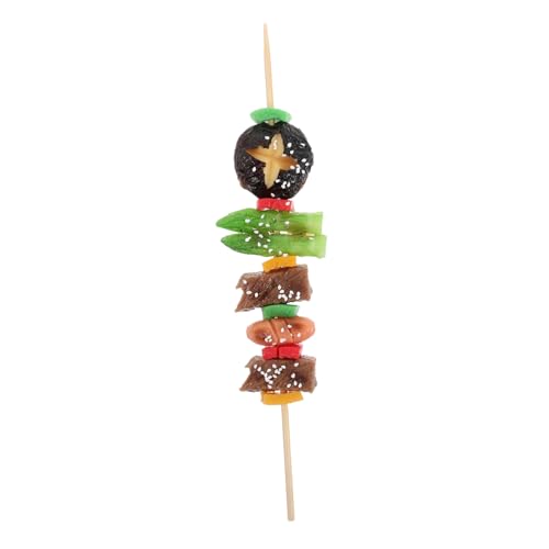 INOOMP Realistisches Grillspielzeug Modellspieße Für Zubehör Für Die Spielküche Gefälschte Grill Requisiten Ornamente Für Fotografie Und Spielspaß INOOMP Realistisches Grillspielzeug Modellspieße Für Zubehör Für Die Spielküche Gefälschte Grill Requisiten Ornamente Für Fotografie Und Spielspaß von INOOMP