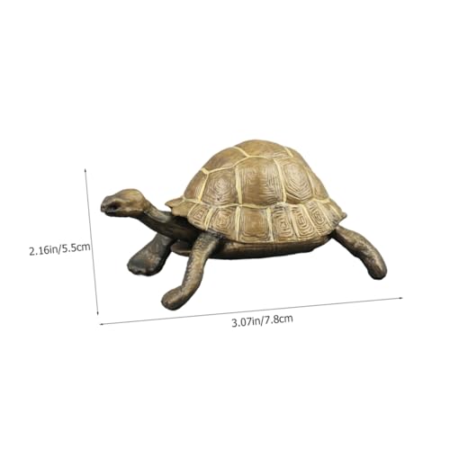 INOOMP Realistisches Schildkrötenmodell aus Kunststoff Glatte Oberfläche Pädagogisches Tiermodell für Dekorative Schildkrötenfigur für Haus Garten Schreibtisch und Tierpartys INOOMP Realistisches Schildkrötenmodell aus Kunststoff Glatte Oberfläche Pädagogisches Tiermodell für Dekorative Schildkrötenfigur für Haus Garten Schreibtisch und Tierpartys von INOOMP