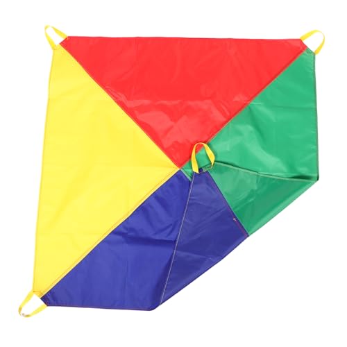 INOOMP Kids Rainbow Parachute Farbenfrohes Spielgerät Für Kindergarten Kooperatives Fallschirmspiel Für Kleinkinder Für Outdoor-aktivitäten Und Gruppenspiele INOOMP Kids Rainbow Parachute Farbenfrohes Spielgerät Für Kindergarten Kooperatives Fallschirmspiel Für Kleinkinder Für Outdoor-aktivitäten Und Gruppenspiele von INOOMP