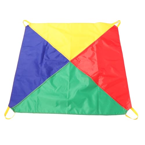INOOMP Regenbogen-Fallschirm Für Kinder: Fallschirm Spielen, Kindergarten-gruppenspiel Für Kleinkinder, Outdoor-Spiele – Kooperatives Teamspiel, Kinderspielzeug INOOMP Regenbogen-Fallschirm Für Kinder: Fallschirm Spielen, Kindergarten-gruppenspiel Für Kleinkinder, Outdoor-Spiele – Kooperatives Teamspiel, Kinderspielzeug von INOOMP