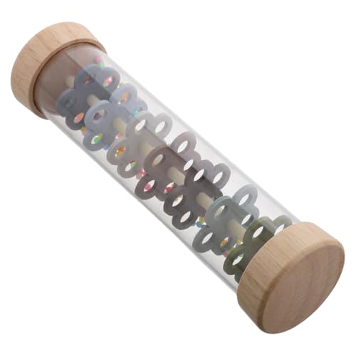 INOOMP -Regenstab mit Perlen Regenstab aus Holz -Regenmacher- Regenstab für Regenmacher, sensorisches Regenstock Regenmacher-Regenstab Plastik von INOOMP