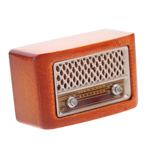 INOOMP Retro -Radiospielzeug Mini-Radiomodelle Mini-Radio-Schmuck dekorative winzige Radiomodelle winzige Funkgeräte Mini-Radiofiguren Spielhauszubehör kleine Funkgeräte Holz INOOMP Retro -Radiospielzeug Mini-Radiomodelle Mini-Radio-Schmuck dekorative winzige Radiomodelle winzige Funkgeräte Mini-Radiofiguren Spielhauszubehör kleine Funkgeräte Holz von INOOMP