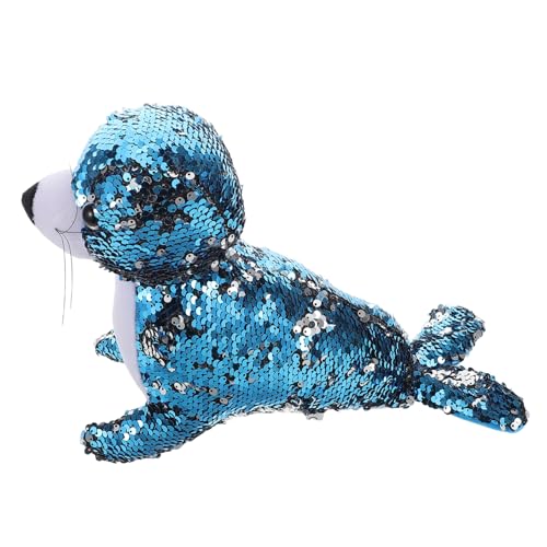 INOOMP Robbenpuppe für Meerestiere Kuscheltiere mit Meerestieren Plüschtiere für Ausgestopfte Meerestiere Tierpuppen für Süßes Stofftier PP Baumwolle Blau INOOMP Robbenpuppe für Meerestiere Kuscheltiere mit Meerestieren Plüschtiere für Ausgestopfte Meerestiere Tierpuppen für Süßes Stofftier PP Baumwolle Blau von INOOMP