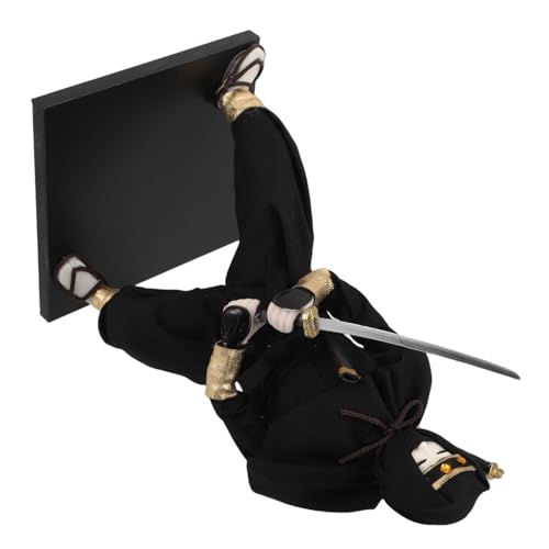 INOOMP Samurai-Figur Japanische Figuren Samurai-Puppen Japanische Samurai-Statue Antike Asiatische Miniaturfigur Japanische Kimonopuppe Sammlerpuppen Gips Black INOOMP Samurai-Figur Japanische Figuren Samurai-Puppen Japanische Samurai-Statue Antike Asiatische Miniaturfigur Japanische Kimonopuppe Sammlerpuppen Gips Black von INOOMP
