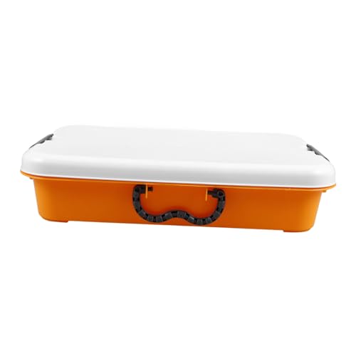 INOOMP Sandkasten Aufbewahrungsbox Abdeckung Mini Organizer Deckel Für Für Drinnen Und Draußen Tragbar Sandkasten Tabletts Kofferhalter Kleine Montessori Sandkästen Kunststoff von INOOMP