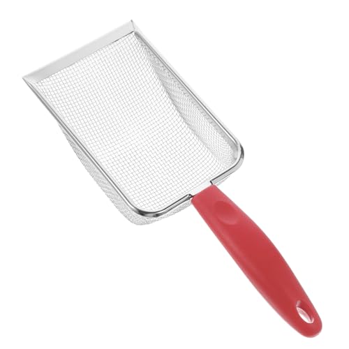 INOOMP Sandschaufel Der Strand Sichter Sieben Mesh-Schaufel Filter Scoop Graben Muscheln Beschuss Mesh-reinigungsschaufel Netzschaufelwerkzeug Schaufel Werkzeug Rot Edelstahl INOOMP Sandschaufel Der Strand Sichter Sieben Mesh-Schaufel Filter Scoop Graben Muscheln Beschuss Mesh-reinigungsschaufel Netzschaufelwerkzeug Schaufel Werkzeug Rot Edelstahl von INOOMP