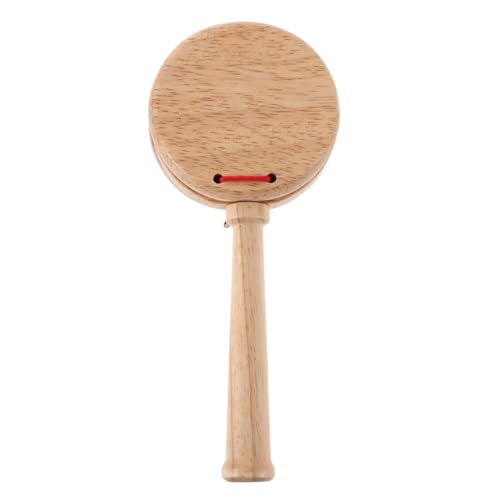INOOMP Schlaginstrument für Musikinstrumente aus Holz -Musikinstrumente Orff Kastagnette Tanzkastagnettenbrett Griff Kastagnette Musikinstrument Beige INOOMP Schlaginstrument für Musikinstrumente aus Holz -Musikinstrumente Orff Kastagnette Tanzkastagnettenbrett Griff Kastagnette Musikinstrument Beige von INOOMP