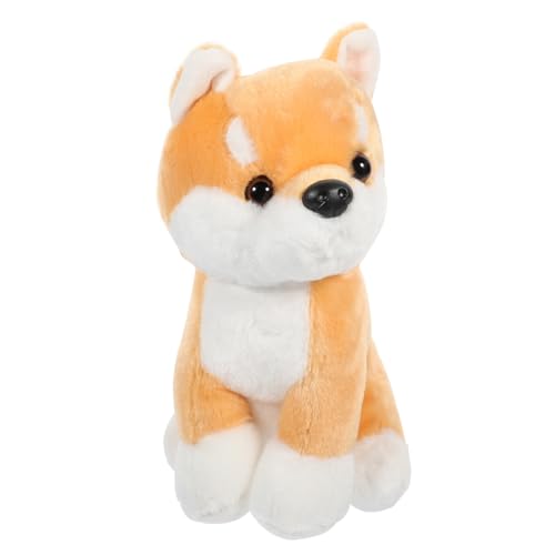 INOOMP Shiba Inu Puppe Stoffhund für Sofa Kuscheltier Plüschhund Stofftier ausgestopftes Tierspielzeug Plüschtiere Plüschhund ausgestopft Süße Puppe PP Baumwolle Orange INOOMP Shiba Inu Puppe Stoffhund für Sofa Kuscheltier Plüschhund Stofftier ausgestopftes Tierspielzeug Plüschtiere Plüschhund ausgestopft Süße Puppe PP Baumwolle Orange von INOOMP