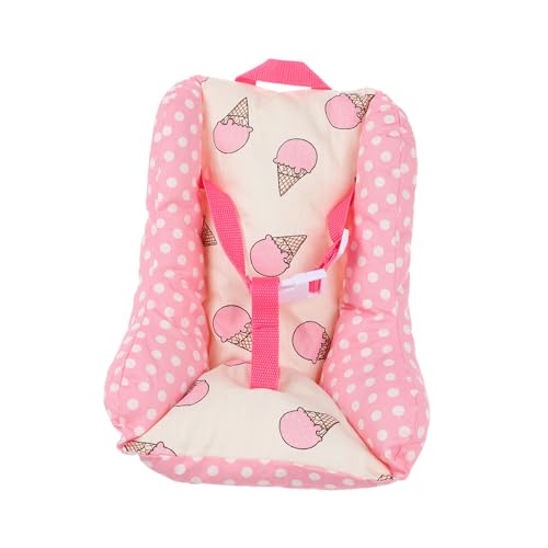 INOOMP Simulation Babypuppe Autositz Babyspielzeug Rollenspiel Puppenzubehör Kleines Sicherheitssitzspielzeug Sicherheitssitzpuppe Sicherheitssitzdekor Sicherheitssitzspielzeug von INOOMP