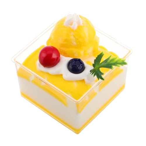 INOOMP Simulation Kuchen Kunstkuchen zum Ausstellen Simulationskuchenmodell lebensechte gefälschte Kuchen Gefälschter Kuchen gefälschter Stückkuchen Faux Food Pu Yellow INOOMP Simulation Kuchen Kunstkuchen zum Ausstellen Simulationskuchenmodell lebensechte gefälschte Kuchen Gefälschter Kuchen gefälschter Stückkuchen Faux Food Pu Yellow von INOOMP