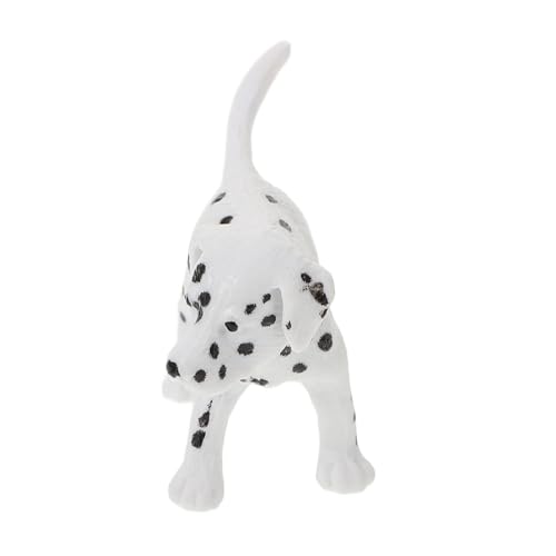 INOOMP Simulations Hundespielzeug Simulations Hundefigur Künstliches Welpen Ornament Vorgetäuschtes Haustierspielzeug Lebensechte Simulations Tiermodelle Hundefiguren Spielset von INOOMP