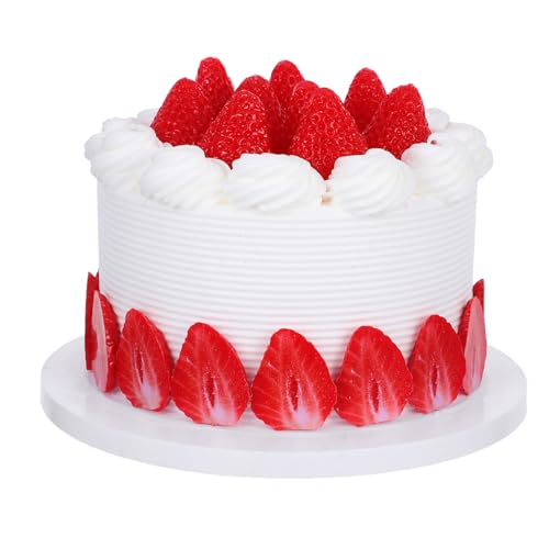INOOMP Faux Kuchenmodell Für Fotografie Realistisches Dummy- Für Film Und Tv-produktionen Für Feiern Hochzeiten Und Schaufenster-displays Leicht Und Leicht Zu Reinigen Authentisches INOOMP Faux Kuchenmodell Für Fotografie Realistisches Dummy- Für Film Und Tv-produktionen Für Feiern Hochzeiten Und Schaufenster-displays Leicht Und Leicht Zu Reinigen Authentisches von INOOMP