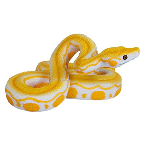 INOOMP Simulationsschlangenmodell Halloween gefälschte Schlange Simulation Schlangenmodell Halloween -Requisite realistisches Schlangenmodell Halloween-Streich-Requisite PVC Gelb INOOMP Simulationsschlangenmodell Halloween gefälschte Schlange Simulation Schlangenmodell Halloween -Requisite realistisches Schlangenmodell Halloween-Streich-Requisite PVC Gelb von INOOMP