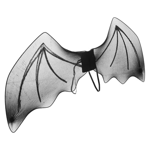 INOOMP Simulierte Fledermausflügel Kostüm für Halloween Gruselige Cosplay Requisiten für Erwachsene Leichtes Strapazierfähiges Partys und Karneval von INOOMP