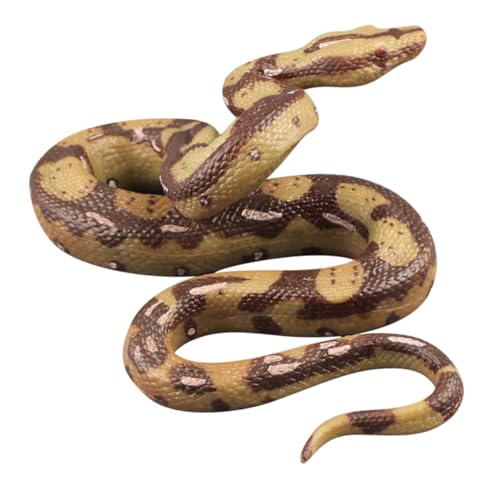 INOOMP Simulierte Python -Spielzeuge Halloween - für realistische Schlangenfigur gefälschtes Schlangenspielzeug Simulation Schlangenmodell Halloween Streiche PVC INOOMP Simulierte Python -Spielzeuge Halloween - für realistische Schlangenfigur gefälschtes Schlangenspielzeug Simulation Schlangenmodell Halloween Streiche PVC von INOOMP