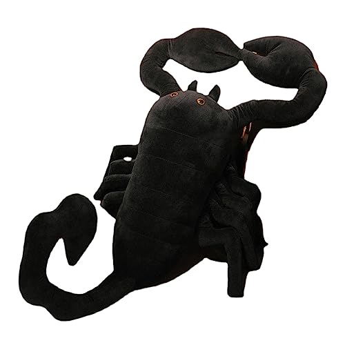 INOOMP Simulierte Skorpionspielzeug Halloween-stofftier Kuscheltier Stofftiere Für Ausgestopfte Stofftiere Ausgestopfter Pp Baumwolle Black von INOOMP
