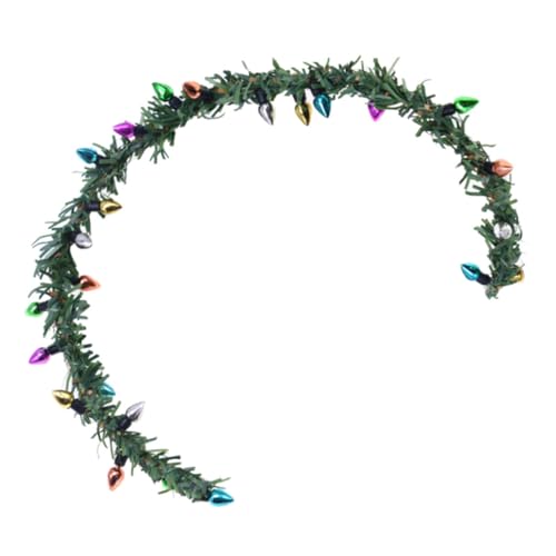 INOOMP Simulierte Weihnachten Rattan Licht Dekorationen Lichter Puppe Für Mini Zubehör Kranz Winzige Figuren Kunststoff INOOMP Simulierte Weihnachten Rattan Licht Dekorationen Lichter Puppe Für Mini Zubehör Kranz Winzige Figuren Kunststoff von INOOMP