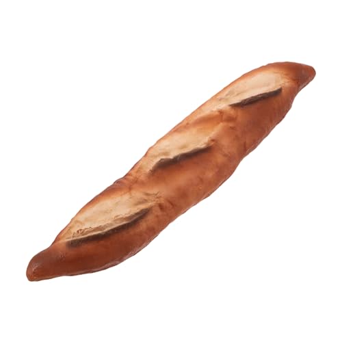 INOOMP Simuliertes Brotmodell Bagette falscher Toast Stangenbrot Lebensmittel-Spielset-Spielzeuge lebensechtes französisches Brot gefälschte Lebensmittel gefälschte Dessertdekorationen Pu von INOOMP