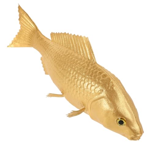 INOOMP Simuliertes Fischspielzeug Künstliches Fischmodell Simulation Fischdekoration Simulationsfischfigur simulierte Tiermodelle Meereslebewesen Fischfigurenmodell Pu Golden INOOMP Simuliertes Fischspielzeug Künstliches Fischmodell Simulation Fischdekoration Simulationsfischfigur simulierte Tiermodelle Meereslebewesen Fischfigurenmodell Pu Golden von INOOMP