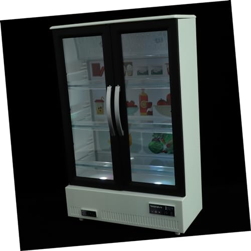 INOOMP Simuliertes Kühlschrankspielzeug Miniaturhaus Kit Modell mikro kühlschrank Miniaturkühlschrank zum Basteln Kühlschrank Spielkühlschrank aus Kunststoff Abs Weiß INOOMP Simuliertes Kühlschrankspielzeug Miniaturhaus Kit Modell mikro kühlschrank Miniaturkühlschrank zum Basteln Kühlschrank Spielkühlschrank aus Kunststoff Abs Weiß von INOOMP
