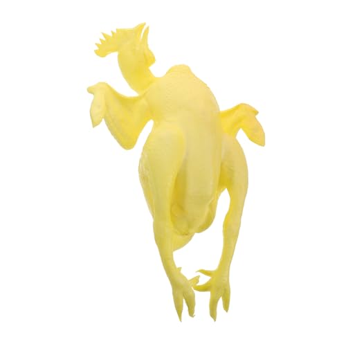 INOOMP Simuliertes weiß geschnittenes Hühnchenmodell Hähnchenimitat simuliertes Huhn künstliche Lebensmitteldekoration künstliches Huhn simuliertes Fleisch Pu Yellow INOOMP Simuliertes weiß geschnittenes Hühnchenmodell Hähnchenimitat simuliertes Huhn künstliche Lebensmitteldekoration künstliches Huhn simuliertes Fleisch Pu Yellow von INOOMP