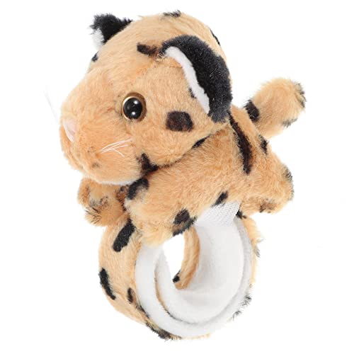 INOOMP Slap Bracelet Tiere mit Leoparden Lustige und Sichere Handgelenkarmbänder für Themenpartys Kindergeburtstage und Mitgebsel von INOOMP