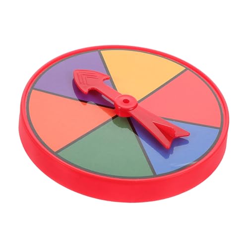 INOOMP Spiel Plattenspieler Desktop-Spinnrad kleines Spinnrad Mini-Spinnrad Spinnradteile Fingerspielzeug Schreibtischspielzeug Spinnrad aus Kunststoff Spielrad Plastik von INOOMP
