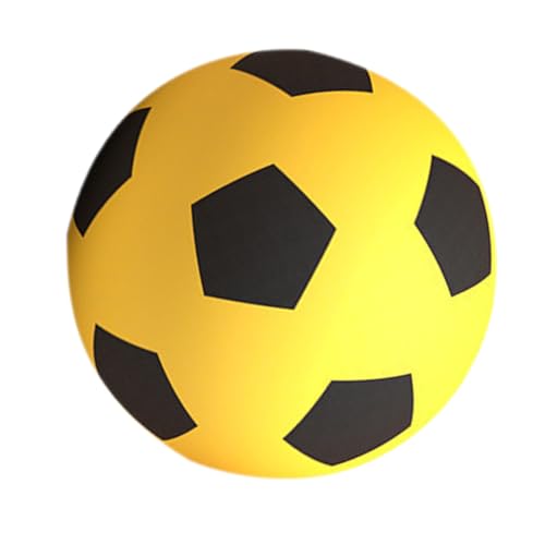 INOOMP Stiller Fußball Mini -fußball Hausfußball Fußball Drinnen Kleinkind Fußball Fußballmaterial Mini -fußbälle Fußball Kleiner Fußball Im Fußball Fußballspielzeug Pu-Schaum Gelb INOOMP Stiller Fußball Mini -fußball Hausfußball Fußball Drinnen Kleinkind Fußball Fußballmaterial Mini -fußbälle Fußball Kleiner Fußball Im Fußball Fußballspielzeug Pu-Schaum Gelb von INOOMP