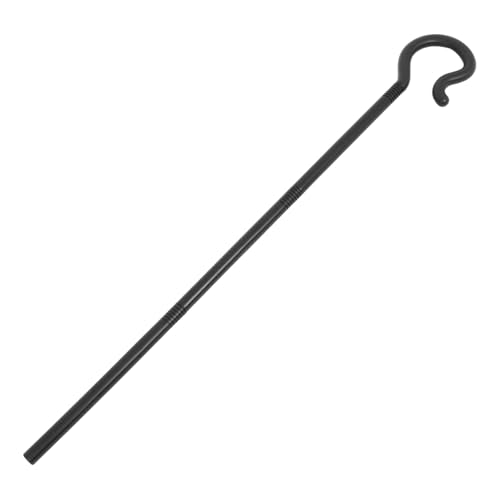 INOOMP Stock Halloween-krückenstütze Zauberstab Für Zuckerrohr-Requisiten- Cosplay Cane Halloween Liefert Zuckerrohr Kostüm Bühnenzubehör Tanzrohrkrücke Black Plastik INOOMP Stock Halloween-krückenstütze Zauberstab Für Zuckerrohr-Requisiten- Cosplay Cane Halloween Liefert Zuckerrohr Kostüm Bühnenzubehör Tanzrohrkrücke Black Plastik von INOOMP
