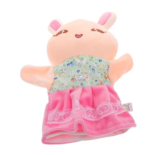 INOOMP Stofftier-handpuppe Puppentheater Lustige Puppen Plüschspielzeug Für Mädchen Bausatz Für Handpuppen Tierpuppen Mädchenpuppenspielzeug Handpuppe von INOOMP