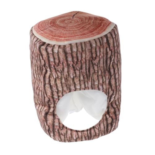 INOOMP Stumpf -stoff -kopfabdeckung Baumhut Weihnachtskopftuch Wintermützen Für Herren Lustiges Hutkostüm Stellen Sie Sich Vor, Sie Einen Hut Baum Kostüm Plüsch Light Brown INOOMP Stumpf -stoff -kopfabdeckung Baumhut Weihnachtskopftuch Wintermützen Für Herren Lustiges Hutkostüm Stellen Sie Sich Vor, Sie Einen Hut Baum Kostüm Plüsch Light Brown von INOOMP