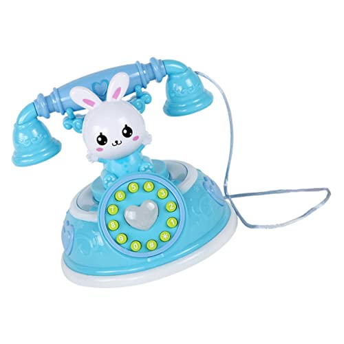 INOOMP Simulation Telefonspielzeug für Kinder Interaktives Lernspielzeug mit Wählscheibe Pädagogisches Spielzeug für Eltern Kind Interaktion INOOMP Simulation Telefonspielzeug für Kinder Interaktives Lernspielzeug mit Wählscheibe Pädagogisches Spielzeug für Eltern Kind Interaktion von INOOMP