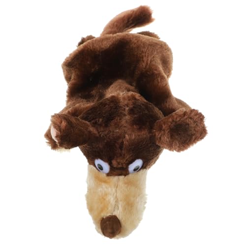 INOOMP Tierpuppenspielzeug Tierpuppe Zum Geschichtenerzählen Fingerpuppen Für Cartoon-tierspielzeug Cartoon-handpuppe Realistisches Handspielzeug Plüsch von INOOMP