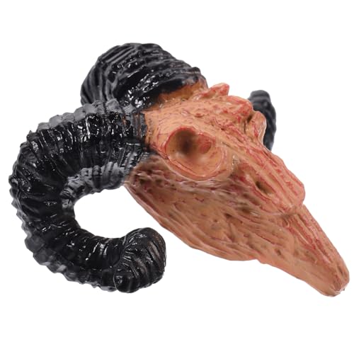 INOOMP Tierschädel Dekoration Gruselige Puppe Viecher Gruseliges Tuch Horror Gruselige Puppe Kleines Ornament Puppenhaus Dekoration Miniatur Erschreckende von INOOMP