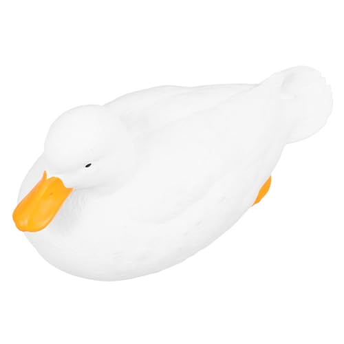 INOOMP Tierspielzeugmodell Nutztiere Ente Tierdekoration Simulation Tierfigur Simulation Tiermodell Aber Kuscheltier Tischtierverzierung dekoratives Tierdekor Desktop- Weiche Weiß INOOMP Tierspielzeugmodell Nutztiere Ente Tierdekoration Simulation Tierfigur Simulation Tiermodell Aber Kuscheltier Tischtierverzierung dekoratives Tierdekor Desktop- Weiche Weiß von INOOMP