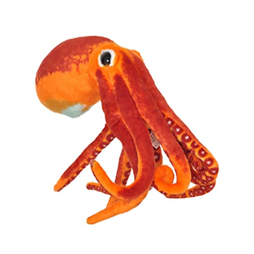INOOMP Tintenfischkissen Oktopus- für Oktopus Simulation Meerestier Oktopusspielzeug für Stofftier Simulationshausspielzeug PP Baumwolle Orange von INOOMP