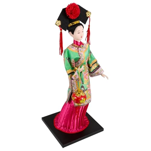 INOOMP Traditionelle Kleidungpuppen basteln Traditionelles chinesisches Kunsthandwerk chinesische sammelfigur Sammlerhandwerkspuppe Mondneujahrspuppe Polyester Green INOOMP Traditionelle Kleidungpuppen basteln Traditionelles chinesisches Kunsthandwerk chinesische sammelfigur Sammlerhandwerkspuppe Mondneujahrspuppe Polyester Green von INOOMP