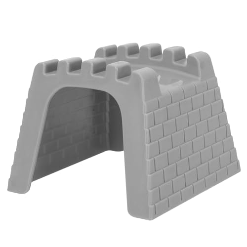 INOOMP Tunnel Ö Kinderspielzeug Landschaft Miniatur Wand Modellzug Spielzeugeisenbahnen Eisenbahn-Blockspielzeug Modell Modellbahntunnel Modellzüge Plastik von INOOMP