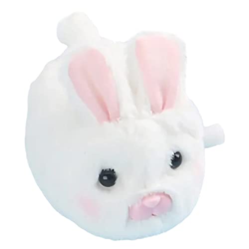 INOOMP Uhrwerk Schweinespielzeug Hasenfigur Entzückendes Tierspielzeug Hase zum Aufziehen Kinderspielzeug Tierfiguren Süßes Stofftier Plastik Weiß INOOMP Uhrwerk Schweinespielzeug Hasenfigur Entzückendes Tierspielzeug Hase zum Aufziehen Kinderspielzeug Tierfiguren Süßes Stofftier Plastik Weiß von INOOMP