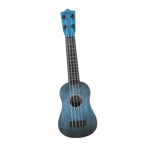INOOMP Ukulele Kinderspielzeug Gitarre Kleinkind Spielzeuge Musikinstrument Kinderinstrument Musikspielzeug Blau Plastik INOOMP Ukulele Kinderspielzeug Gitarre Kleinkind Spielzeuge Musikinstrument Kinderinstrument Musikspielzeug Blau Plastik von INOOMP