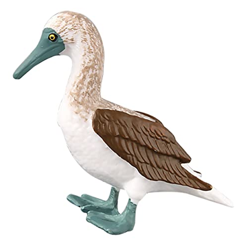 INOOMP Vögel Modell Tier Modell Cartoon Puppen Zubehör Künstliche Modell Blau von INOOMP