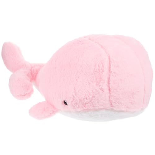 INOOMP Walpuppe Plüschwal für Plüschspielzeug Wal-Kuscheltiere Tierpuppe für Getled Plush Toy Cartoon-Wal-Puppe Schlafzimmer Plüschtier Stofftierpuppe Rosa INOOMP Walpuppe Plüschwal für Plüschspielzeug Wal-Kuscheltiere Tierpuppe für Getled Plush Toy Cartoon-Wal-Puppe Schlafzimmer Plüschtier Stofftierpuppe Rosa von INOOMP