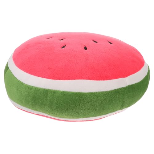 INOOMP Wassermelonenförmiges Kissen Neuartiges Plüsch Obstkissen Für Couch Sofa Lustige Heimdekoration Foto Requisiten Und Fotoshootings Und Bequem von INOOMP